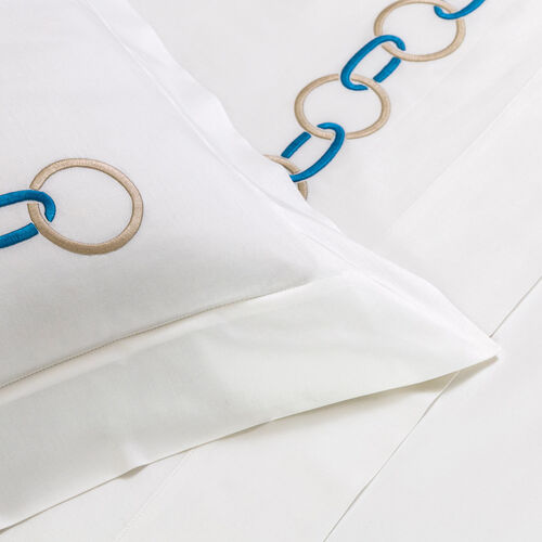 Links Embroidered Sheet Set