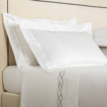 Pearls Embroidered Sham