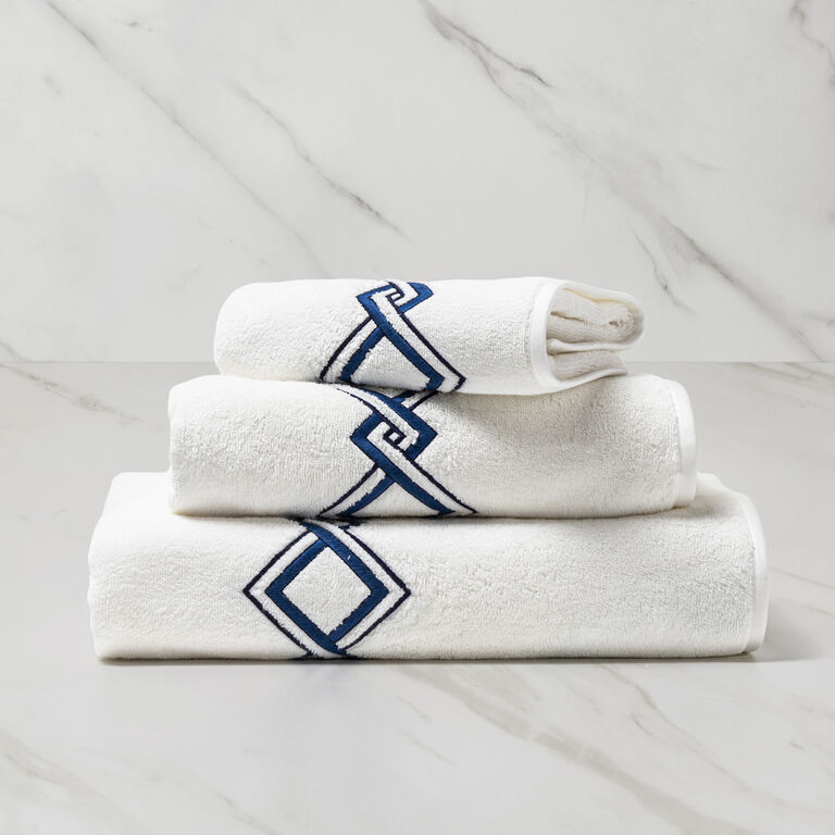slide 1 Twist Embroidery Hand Towel