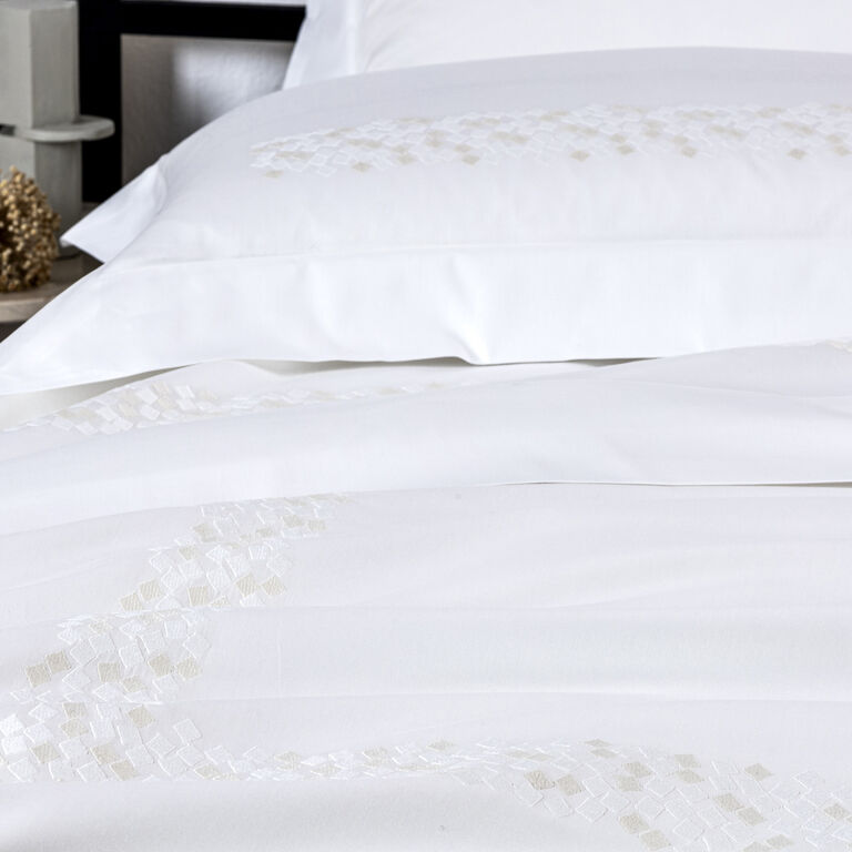 slide 5 Glimmer Embroidery Euro Sham