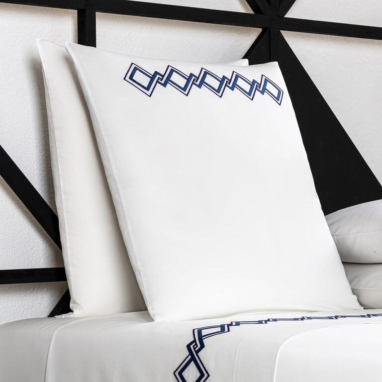 slide 2 Twist Embroidery Euro Pillowcase