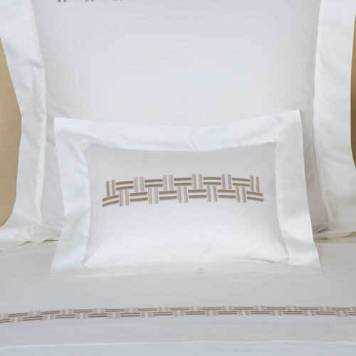 Basket Weave Embroidered Boudoir