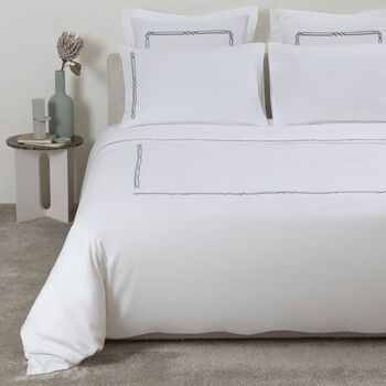 Frame Embroidery Duvet Cover