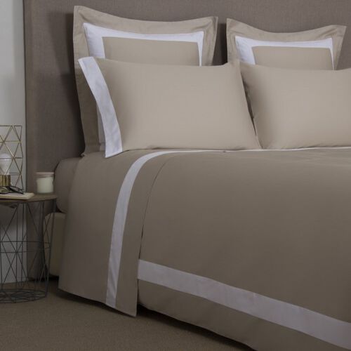 New Horizon Duvet Cover Khaki Frettena