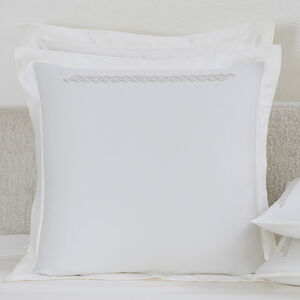 slide 1 Taormina Embroidered Euro Sham