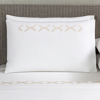 Continuity Embroidered Pillowcase
