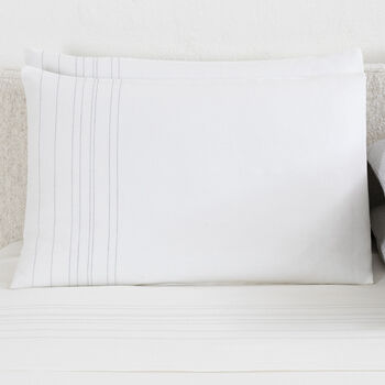 Graphite Pinstripe Sham