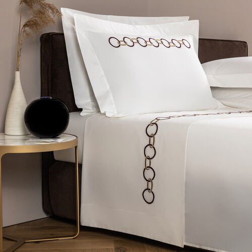 Links Embroidered Sheet Set