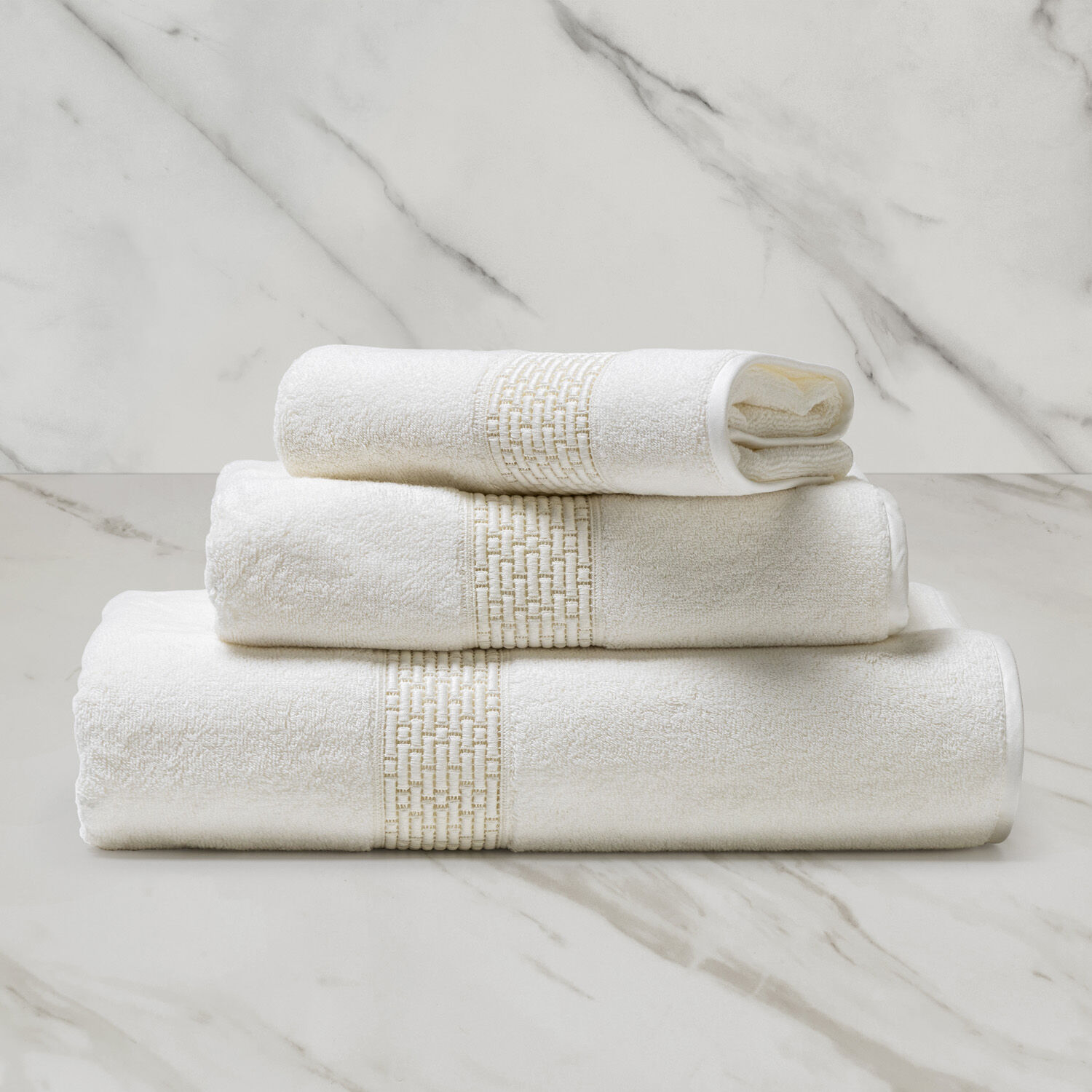 Lace hand best sale towels