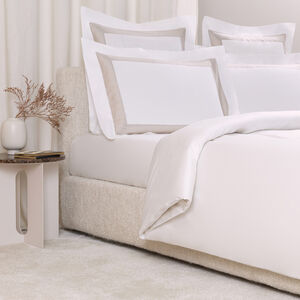 slide 2 Sateen Breeze Border Duvet Cover Set
