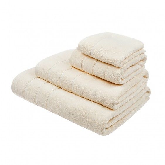 Lanes Border Wash Cloth Cream