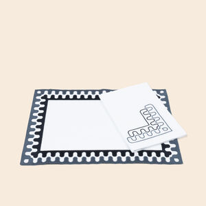 slide 3 Modernism Forma Placemat and Napkins Set