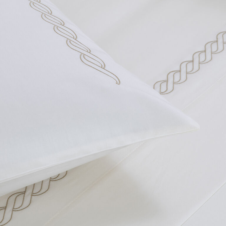 slide 3 Taormina Embroidered Sheet Set