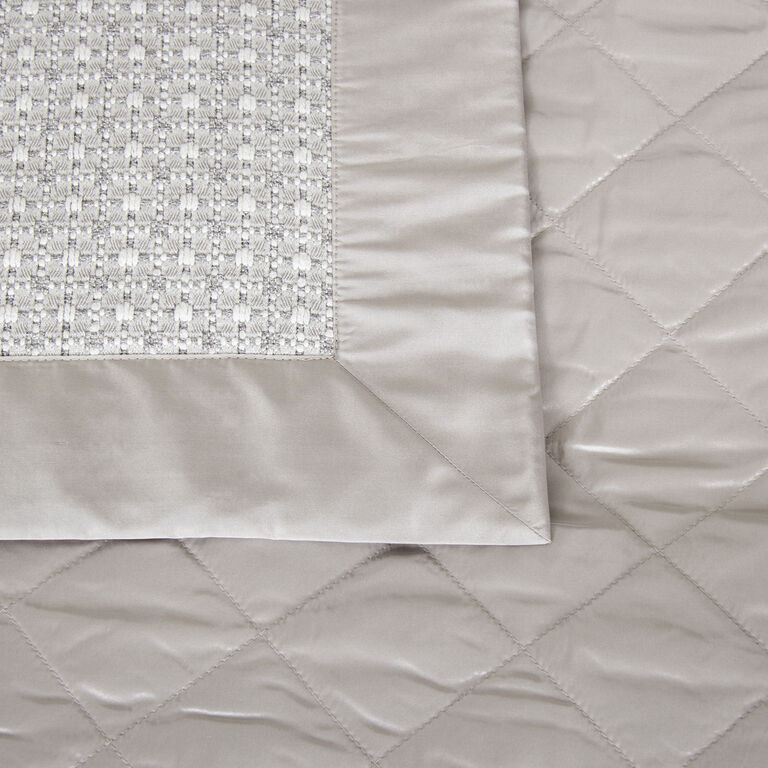 slide 3 Luxury Luminescent Tweed Throw
