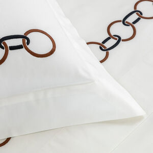 slide 3 Links Embroidered Sheet Set