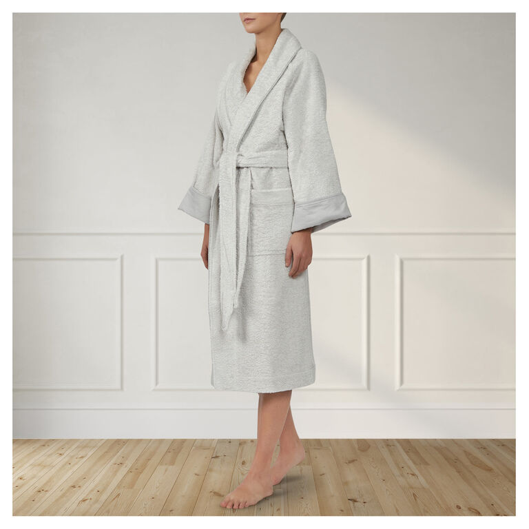 slide 4 Unito Shawl Collar Bathrobe