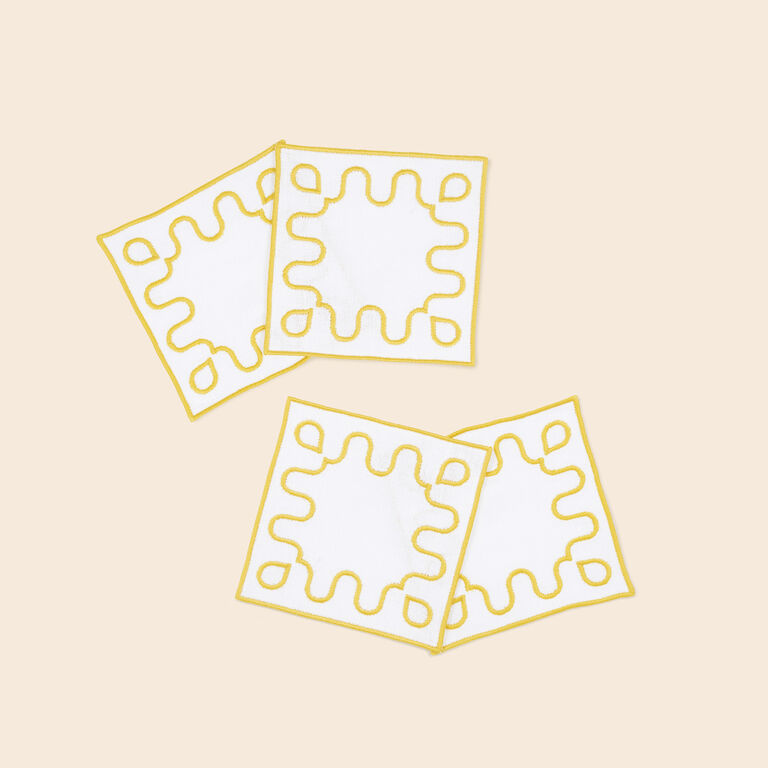 slide 2 Modernism Outline Coaster Set