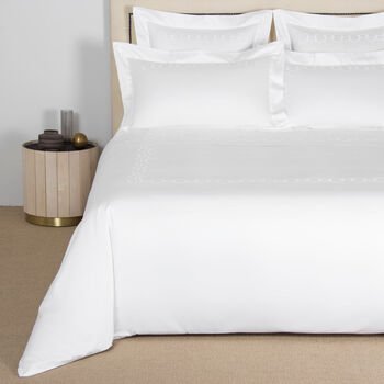 Links Embroidered Duvet Cover