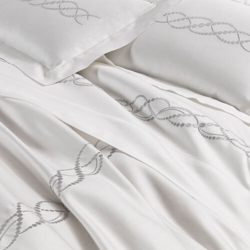 slide 4 Pearls Embroidered Sheet Set