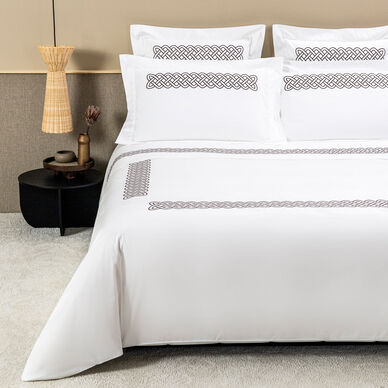 Intreccio Embroidered Duvet Cover