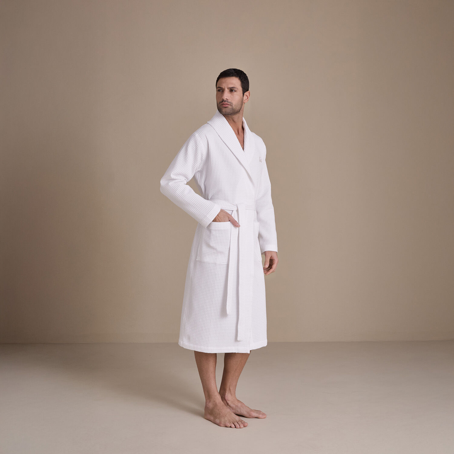 Waffle Bathrobe | Frette
