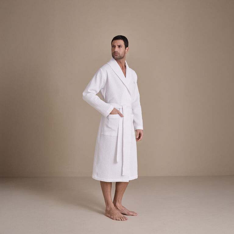 slide 3 Waffle Bathrobe