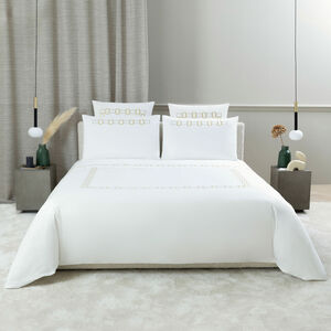 slide 4 Bold Bicolor Embroidery Euro Pillowcase