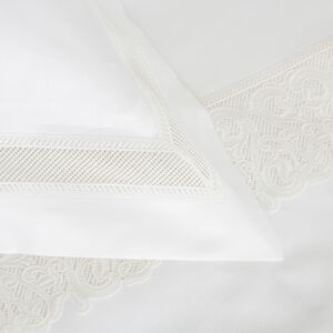 slide 3 Ornate Medallion Lace Sham