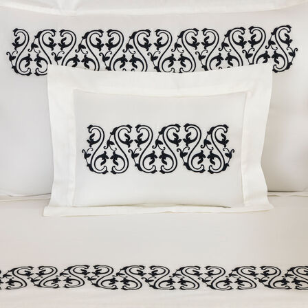 Ornate Medallion Embroidered Boudoir