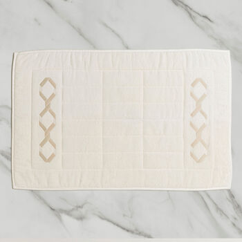 Continuity Embroidered Bath Mat