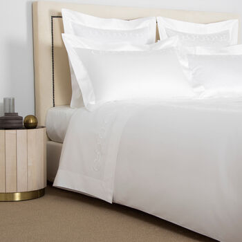 Links Embroidered Duvet Cover