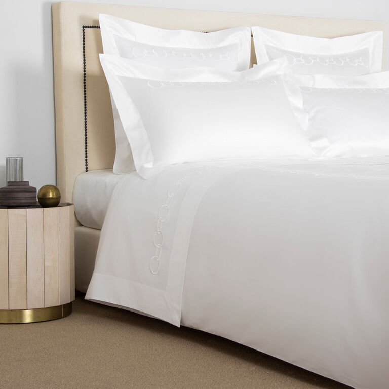 slide 2 Links Embroidered Duvet Cover