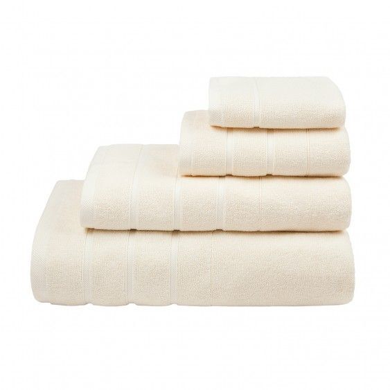Lanes Border Wash Cloth Cream