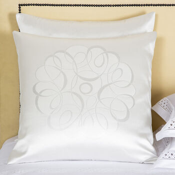 Luxury Sparkling Swirl Decorative Pillow Cover