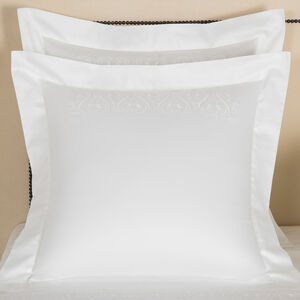 slide 1 Ornate Medallion Embroidered Euro Sham