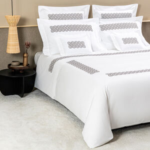 slide 4 Intreccio Embroidered Duvet Cover