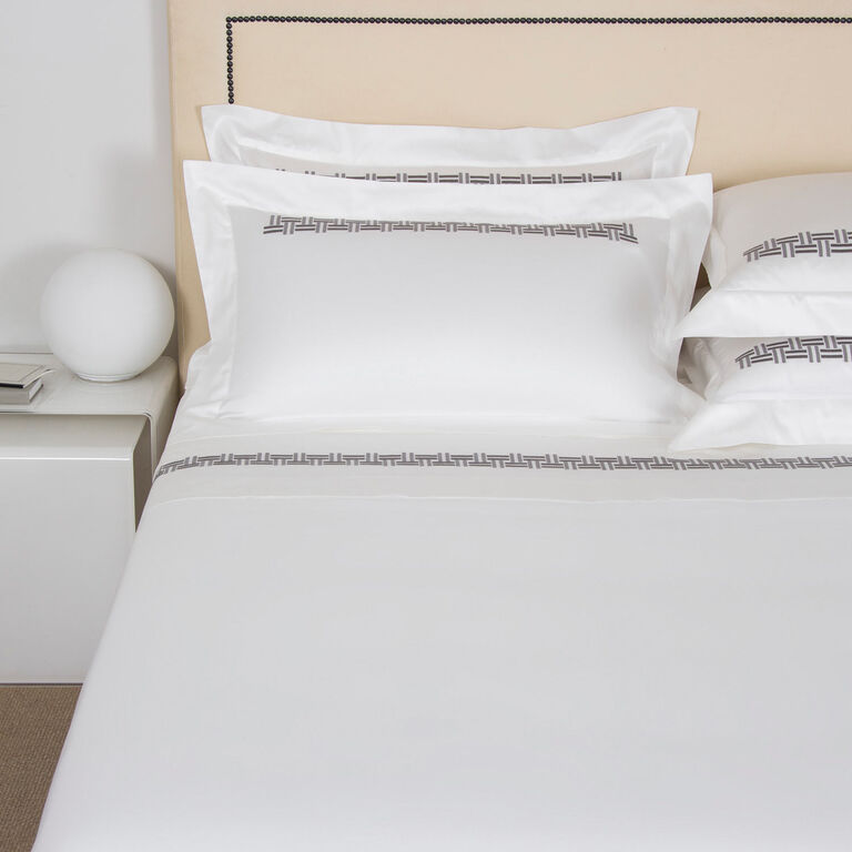 slide 2 Basket Weave Embroidered Sheet Set