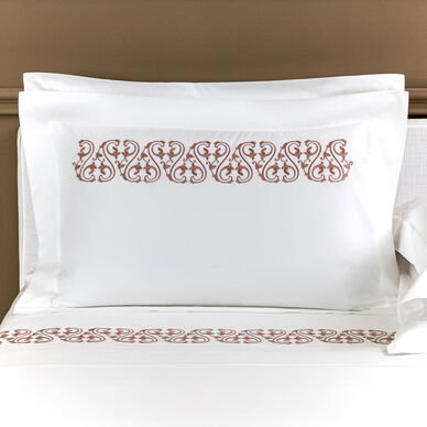 Ornate Medallion Embroidered Sham