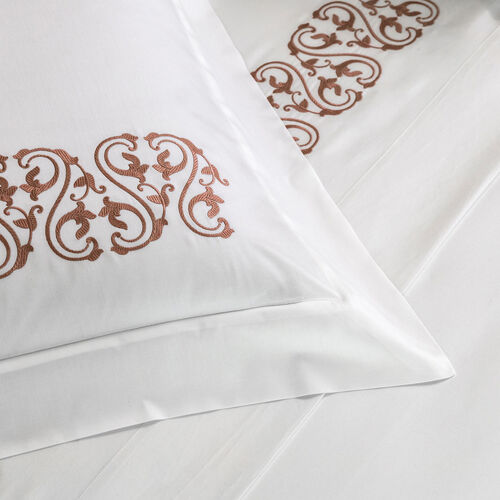 slide 3 Ornate Medallion Embroidered Sheet Set