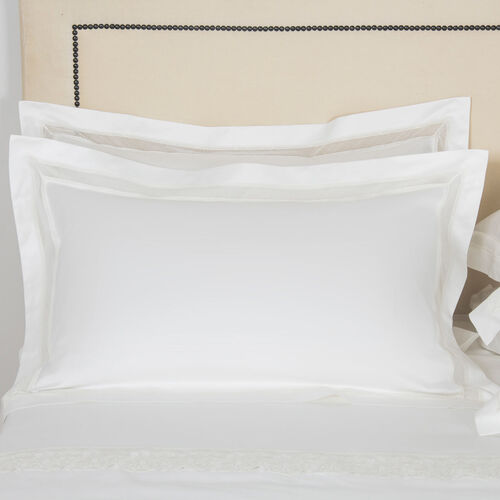 Ornate Medallion Lace Sham