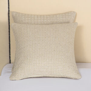 slide 1 Luxury Luminescent Tweed Decorative Pillow Cover