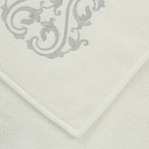 Ornate Medallion Embroidered Bath Sheet