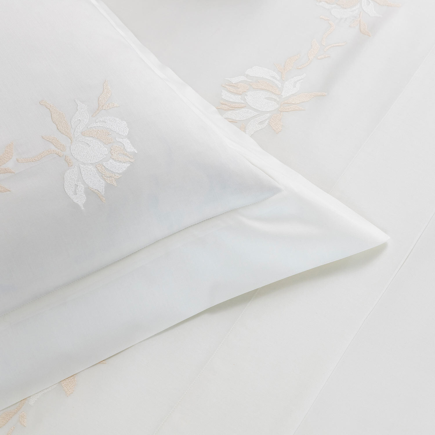 slide 3 Peonia Embroidered Boudoir Sham