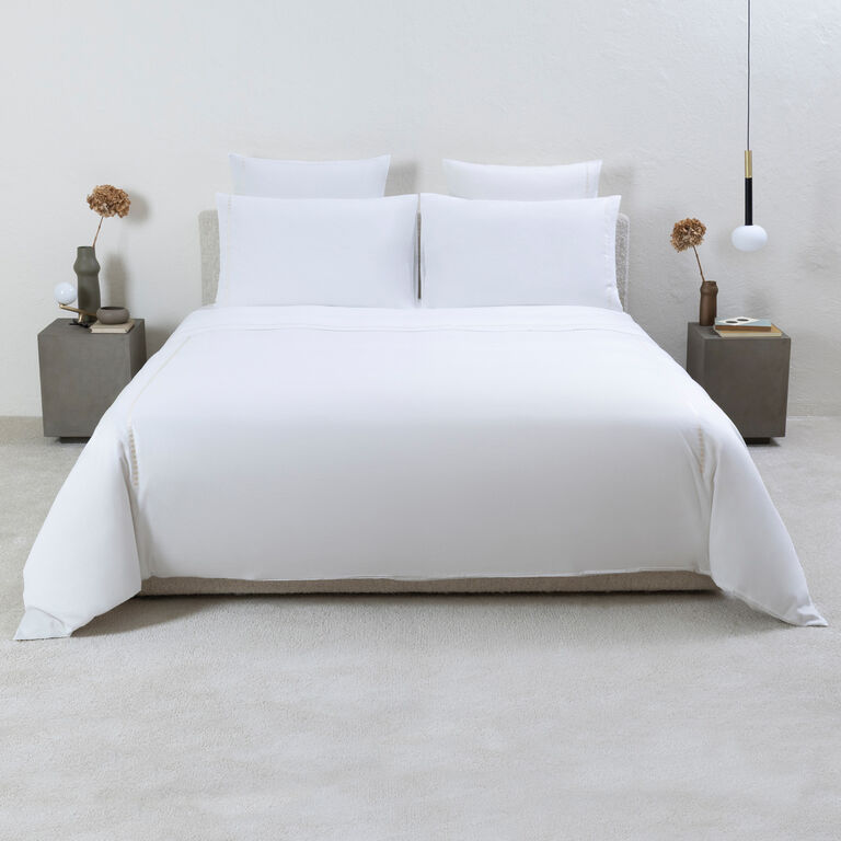 slide 4 Houndstooth Embroidery Duvet Cover