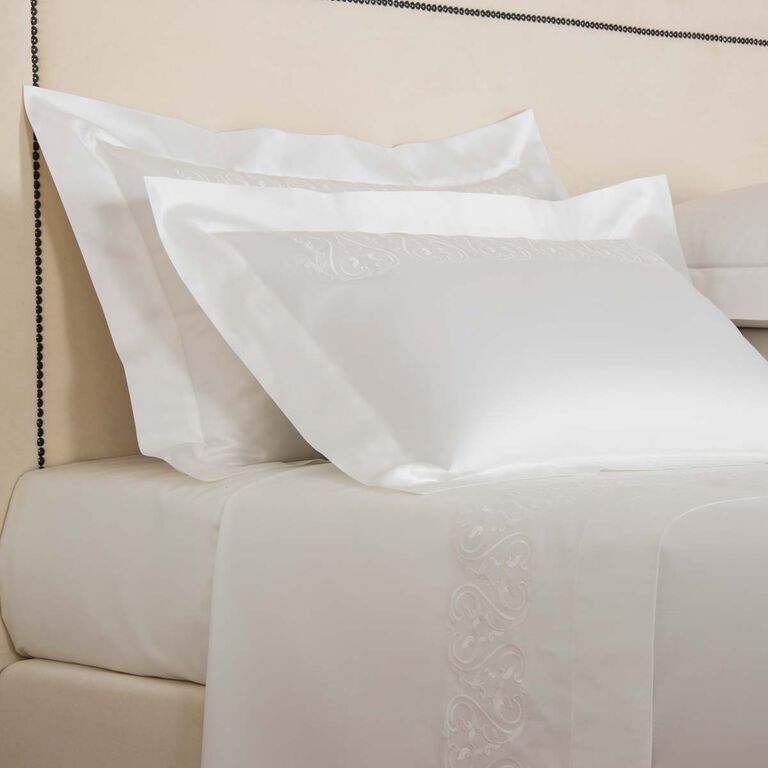 slide 2 Ornate Medallion Embroidered Sham