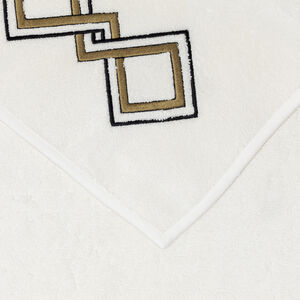 slide 3 Twist Embroidery Bath Sheet