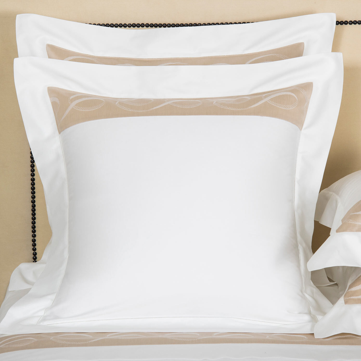 Ribbons Border Euro Sham