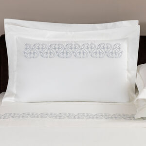 slide 1 Ornate Medallion Embroidered Sham