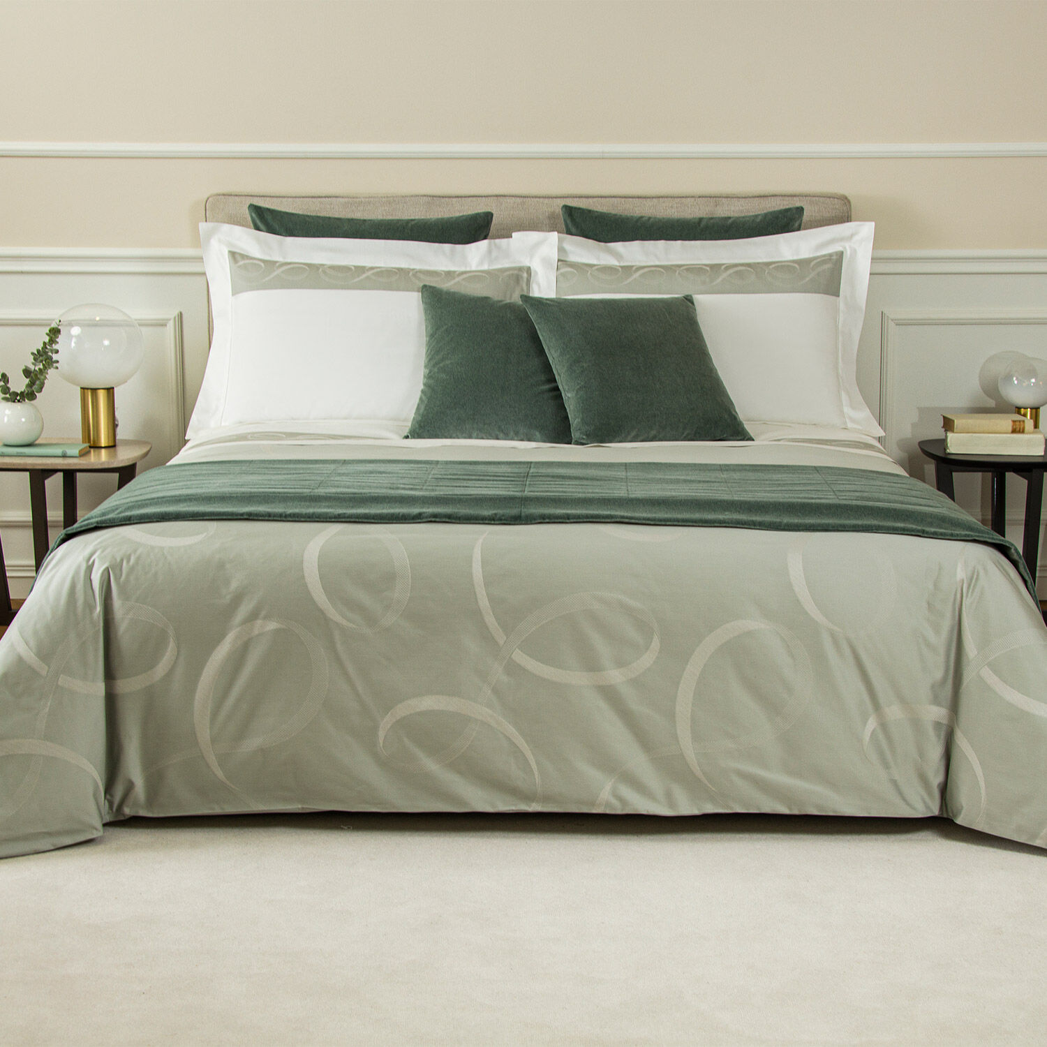 Ribbons Border Sheet Set