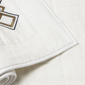 slide 3 Twist Embroidery Bath Mat